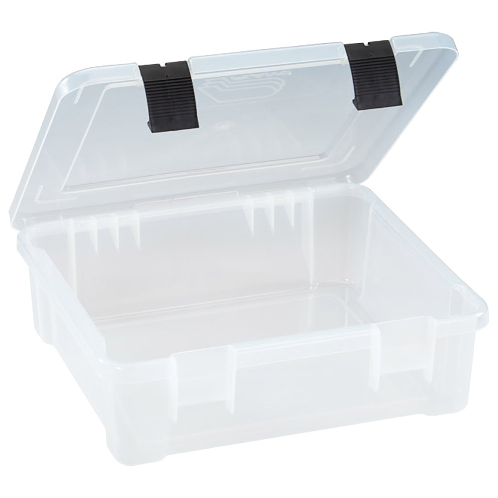 Plano ProLatch XXL StowAway tackle storage box with secure latch and multiple compartments for fishing gear organization.