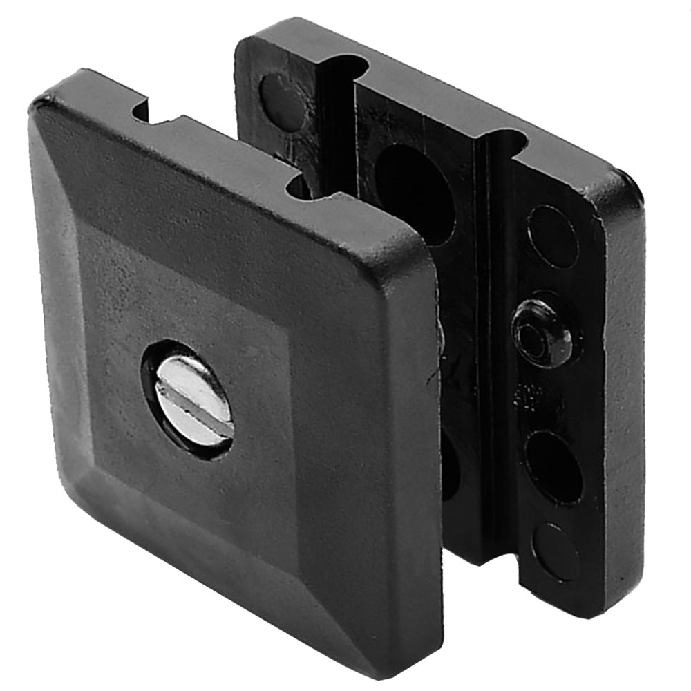 Polyform U.S. Polyform Parallel Connector for fender accessories, shown in a close-up image highlighting its design.