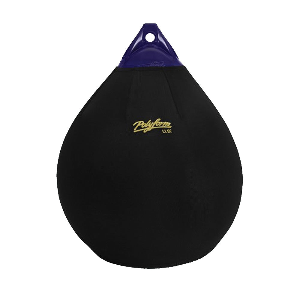 Black Polyform U.S. Fender Cover for A-4 Fender, durable protective cover with secure fit and easy installation.