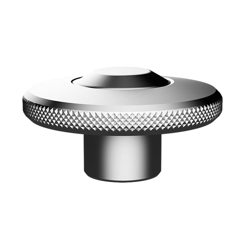 PTM Watersports silver board rack replacement knob for mirrors, used for securing watersports equipment.
