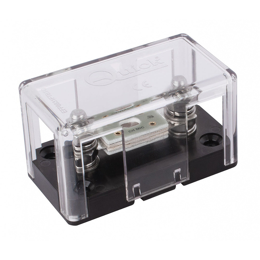Quick TFH3 Fuse Holder for Bow Thrusters, durable electrical component with secure connection, in a compact design.