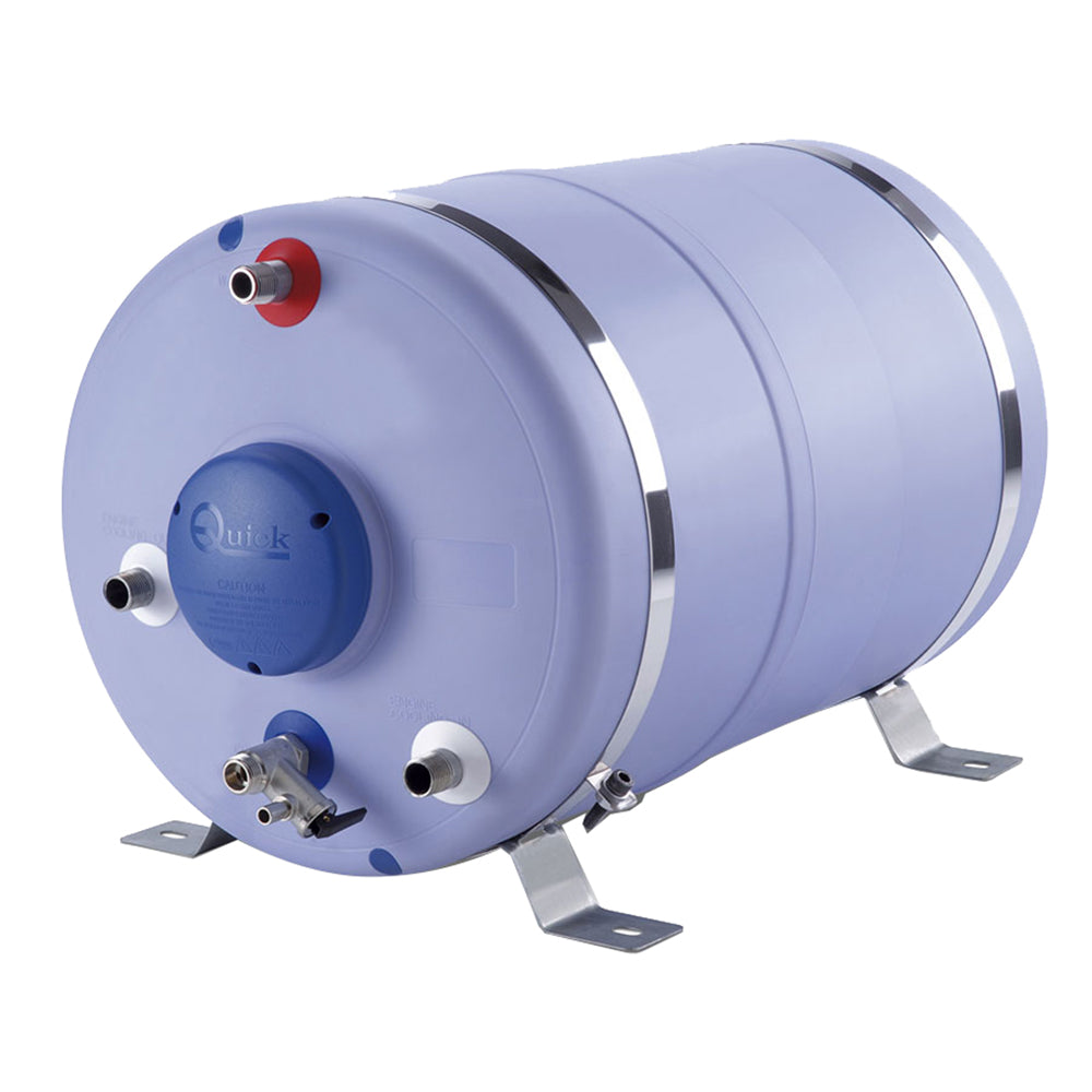 Quick Nautic Boiler B3 hot water heater, 3.9-gallon capacity, 12V, 300W, designed for efficient marine water heating.