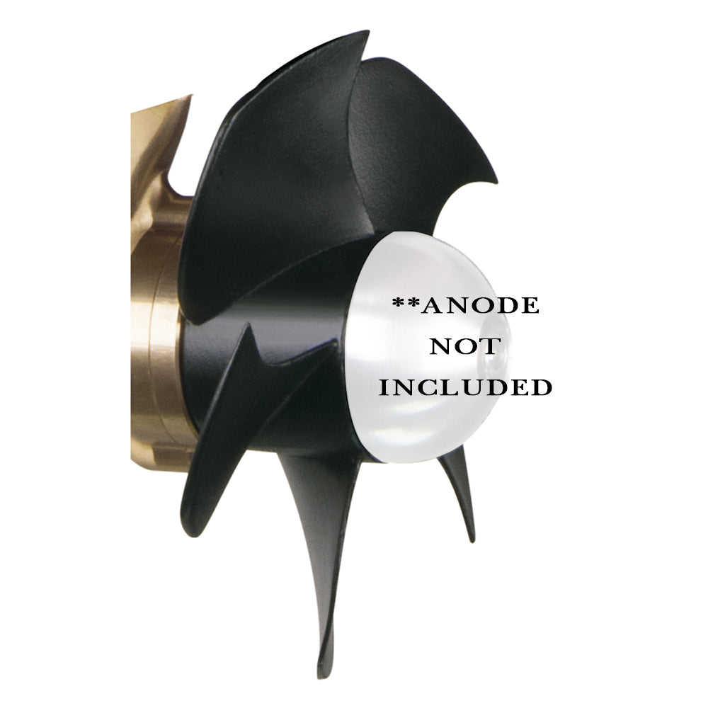 Quick replacement propeller for BTQ-110-25 bow thruster, marine propeller for boat propulsion, durable and easy to install.