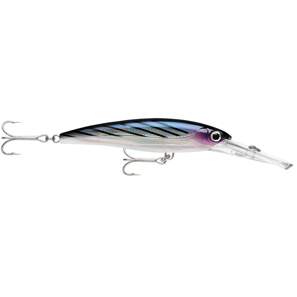 Rapala X-Rap Magnum 30 Bonito hard and soft fishing bait, designed for freshwater and saltwater fishing, with realistic color pattern.