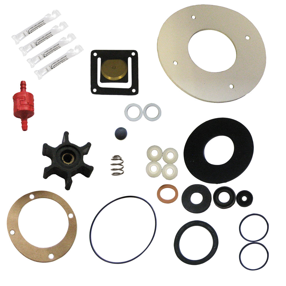 Raritan Crown Head Standard Repair Kit for plumbing accessories, including replacement parts for Raritan brand systems.