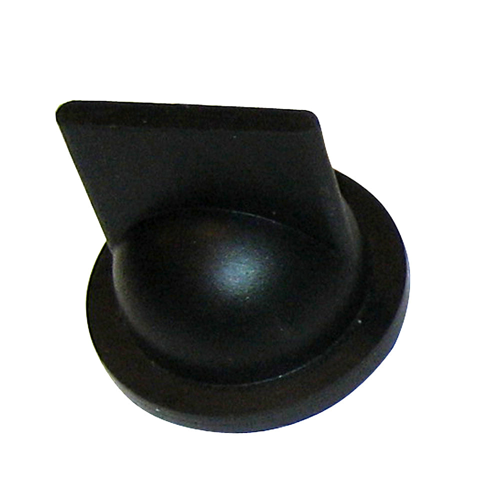 Raritan Joker Valve accessory in black, with metal handle and valve mechanism, designed for marine or industrial use.