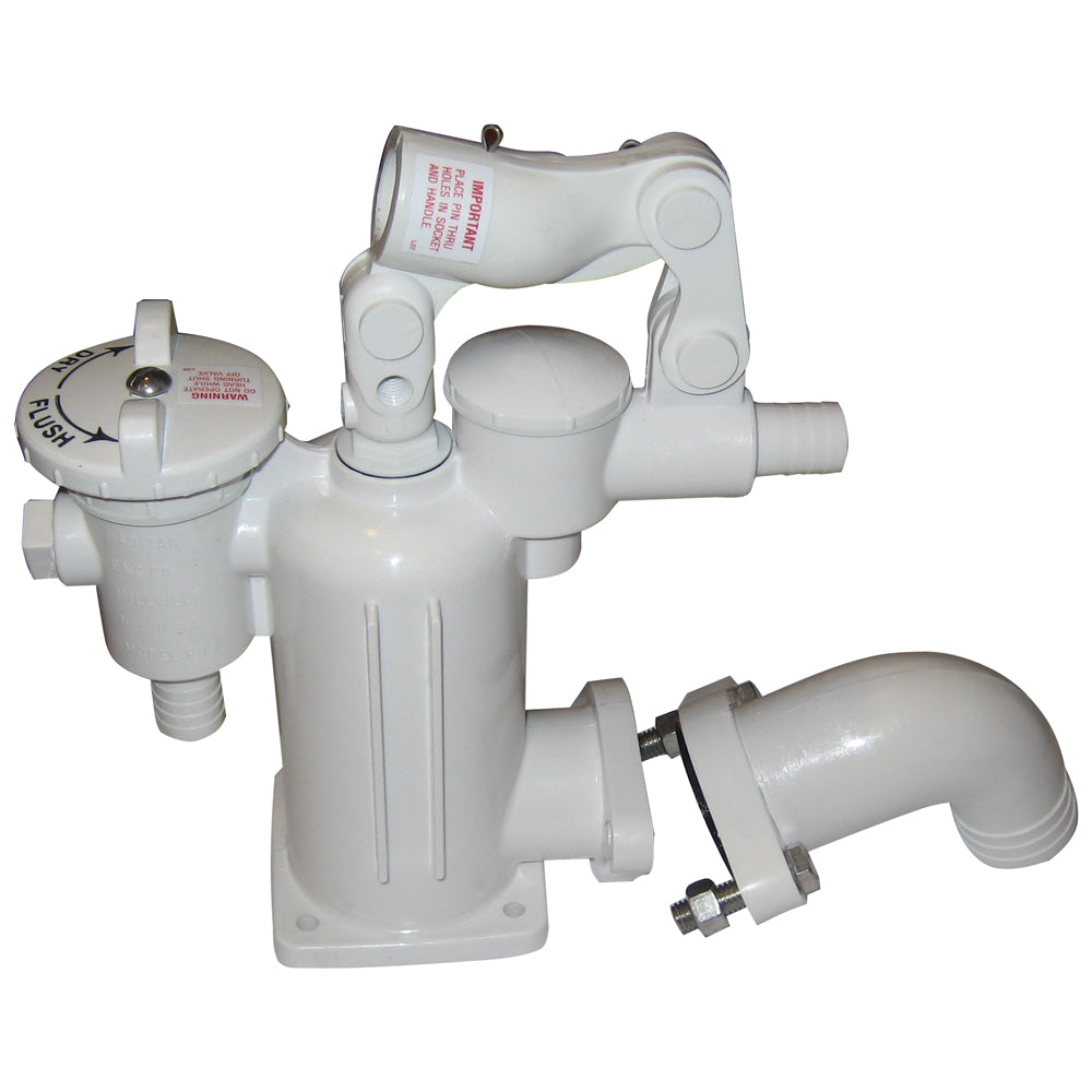 Raritan PHII Complete Pump Assembly, accessory for marine plumbing systems, with visible pump and fittings.