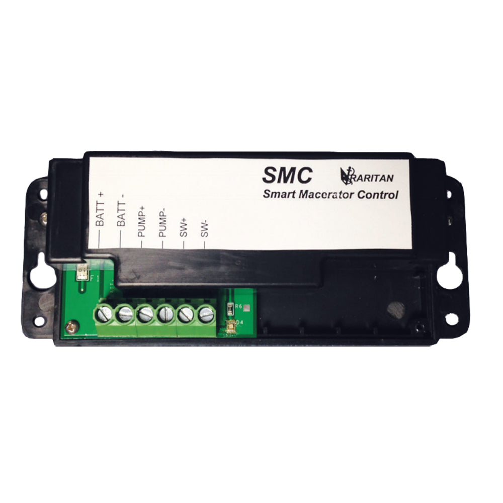 Raritan Smart Macerator Control for marine sanitation, 12V, with control panel and wiring for boat waste management system