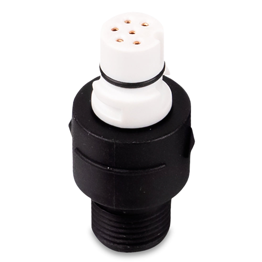 Raymarine DeviceNet male to ST-Ng female connector adapter, marine electronics accessory for data networking.