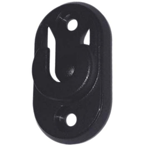 Raymarine handset mounting clip for accessories, showing a secure clip design for handheld device support.