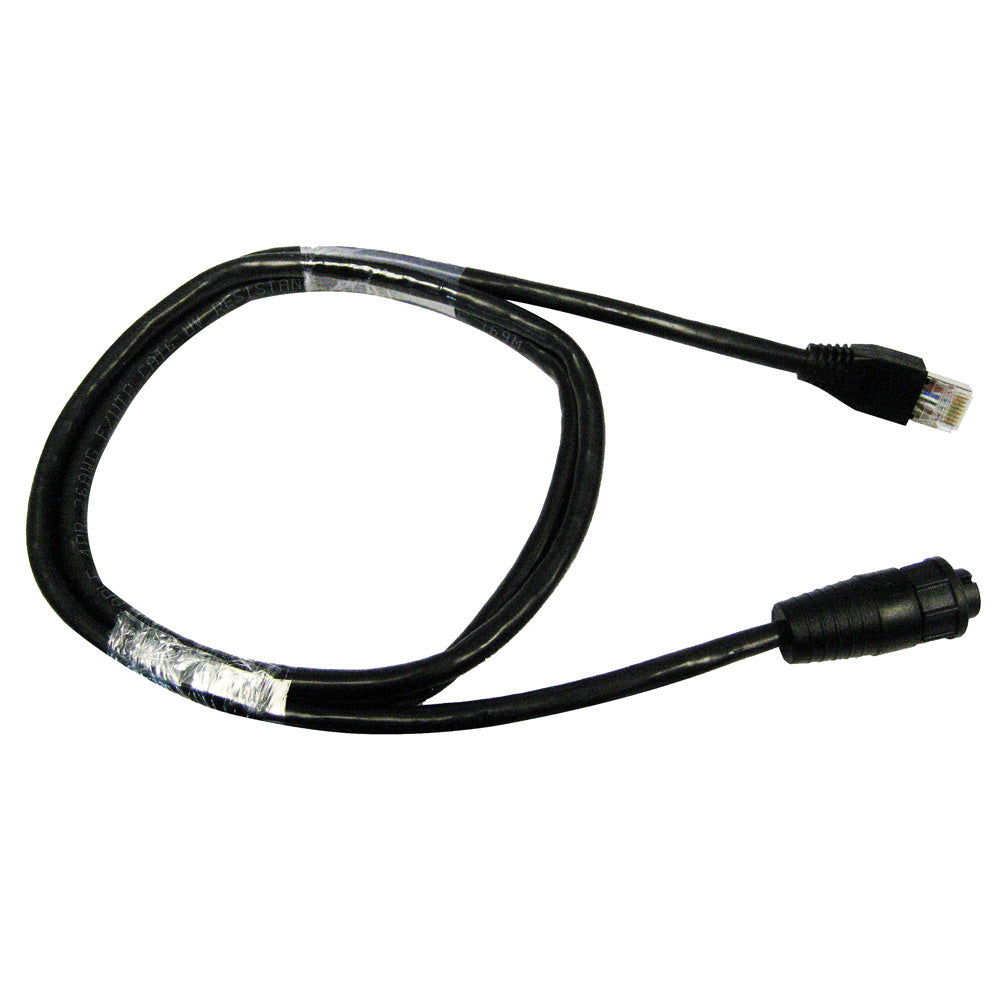 Raymarine RayNet to RJ45 male cable, 3 meters, marine accessories for networking and data connection.