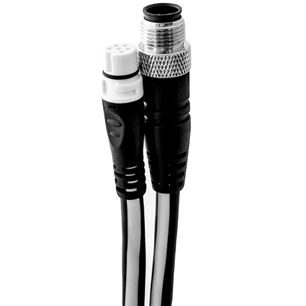Raymarine SeaTalkng to DeviceNet male adapter cable, 1 meter, marine electronics accessory for data connectivity.