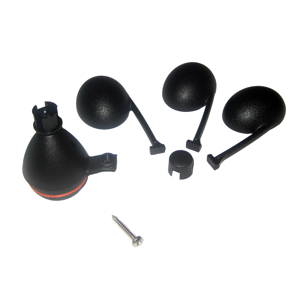 Raymarine Wind Transmitter Bearing Service Kit with accessories for maintenance and calibration of wind sensor equipment.