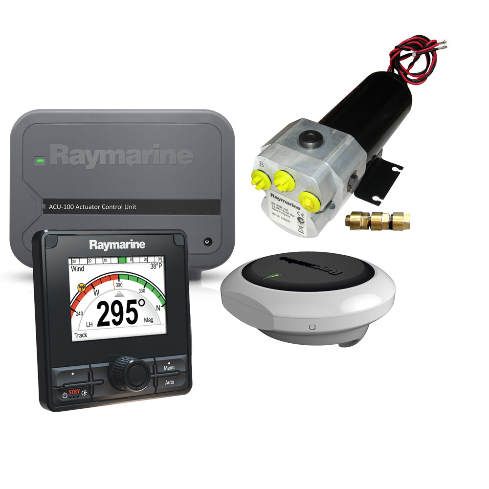 Raymarine EV-100 Power Evolution Autopilot control unit for marine navigation and vessel autopilot systems.
