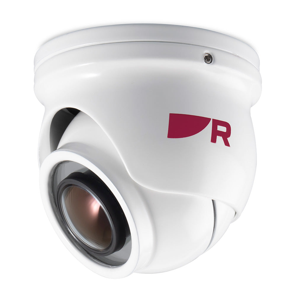 Raymarine CAM300 Mini Day Night Eyeball IP Camera for network video surveillance, showing camera lens and adjustable mount.
