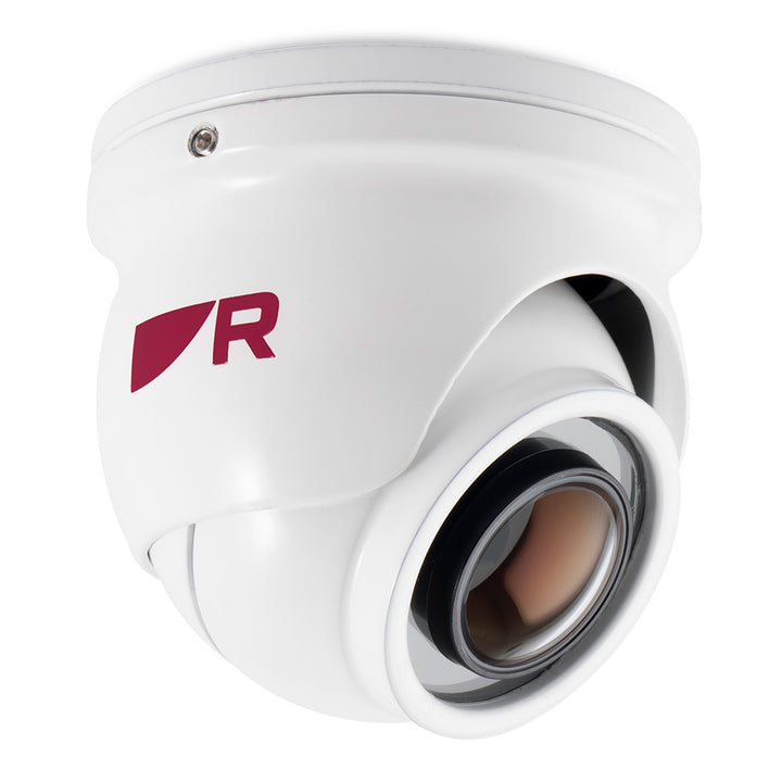 Raymarine CAM300 Mini Day Night Eyeball IP Camera for network video surveillance showing the compact camera lens and housing.