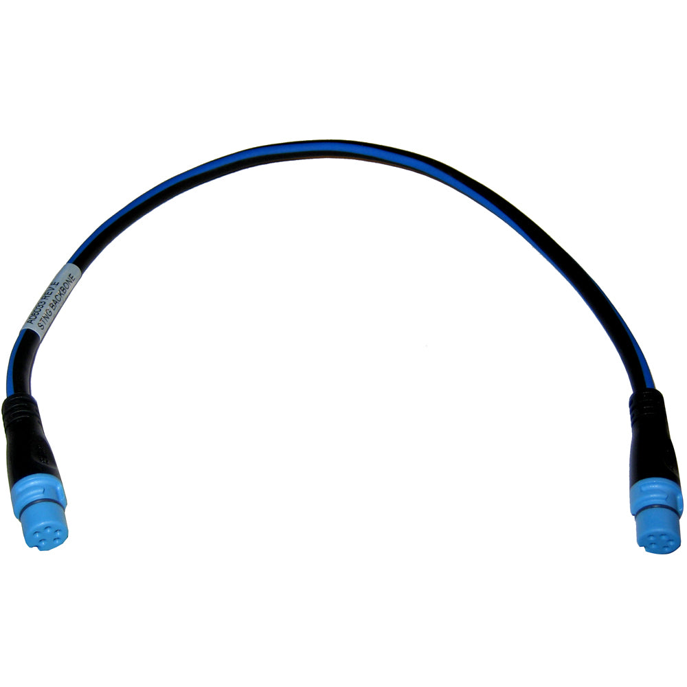 Raymarine 400mm Backbone Cable for SeaTalkng NMEA network, used for marine electronics connectivity and data communication.