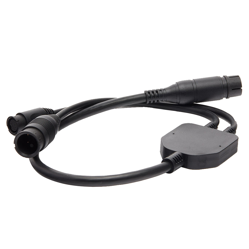 Câble adaptateur Raymarine - 25 broches vers 9 broches 8 broches - Câble en Y vers transducteur DownVision CP370 vers Axiom RV