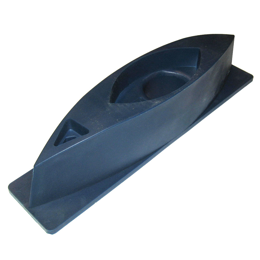 Raymarine E66023 Fairing Block for B744V transducer, marine transducer accessory with mounting and stabilization features.