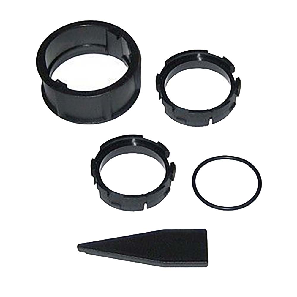 Raymarine Locking Collar Kit for RealVision 25-Pin transducer, marine boat accessory, durable locking component for secure installation.