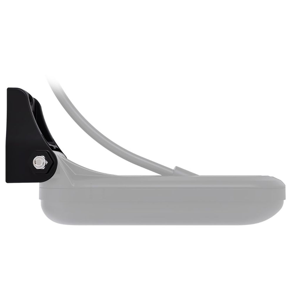 Raymarine transom mount bracket for HV-100 transducer, used as a transducer accessory for boat depth and fish finders.