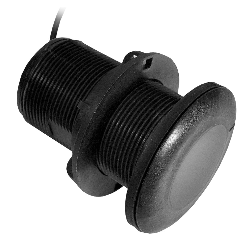 Raymarine Lexan Depth Transducer for ST60 and ST290 series, showing the clear Lexan housing and sensor components.