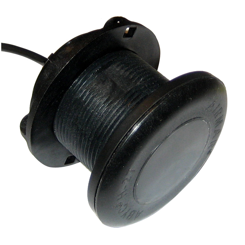 Raymarine Nylon Depth Thru-Hull Transducer for ST40 displays, designed for accurate underwater depth readings.