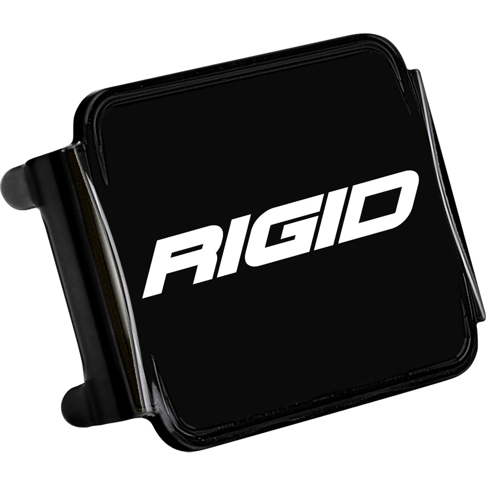 Black RIGID Industries D-Series lens cover accessory for LED light bars, designed to protect and enhance durability.