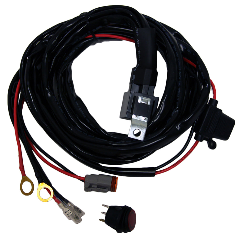 Faisceau de câbles RIGID Industries pour barre lumineuse de 10 à 30 pouces
