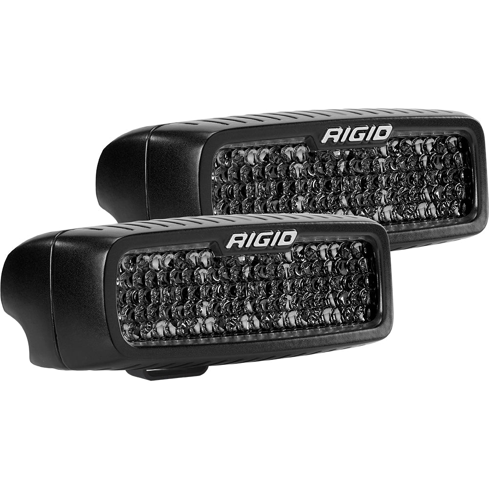 RIGID Industries SR-Q Series PRO Spot Diffused Midnight Montage en surface - Paire