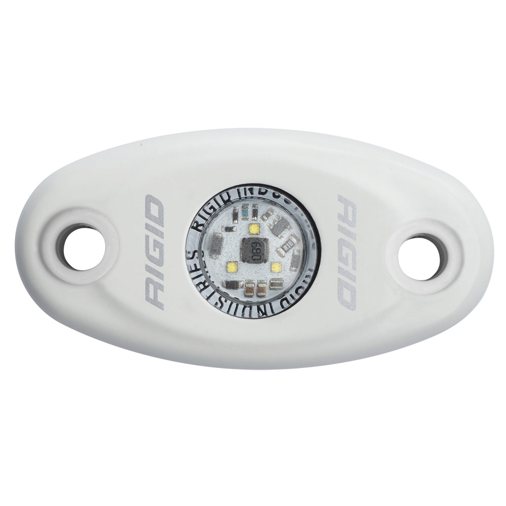 Lampe LED blanche basse consommation RIGID Industries série A - Simple - Blanc
