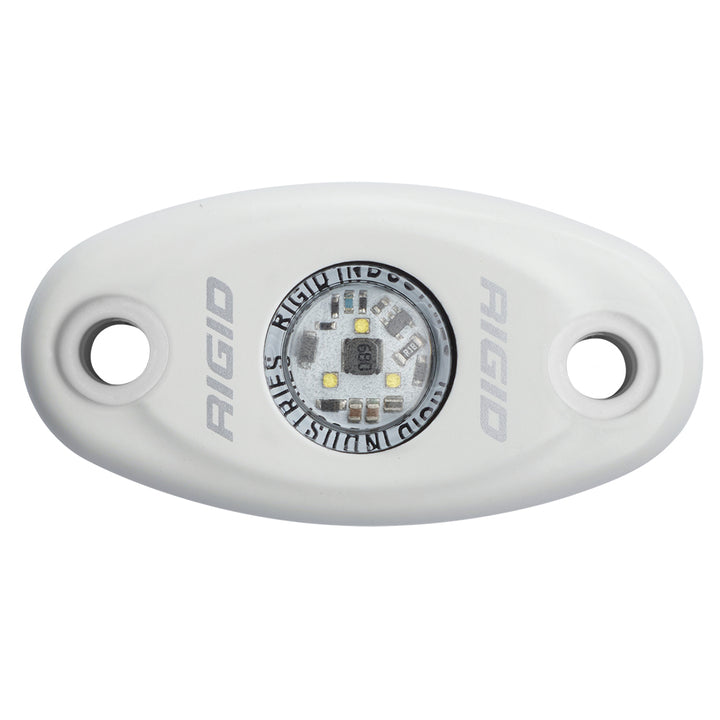Lampe LED blanche basse consommation RIGID Industries série A - Simple - Blanc