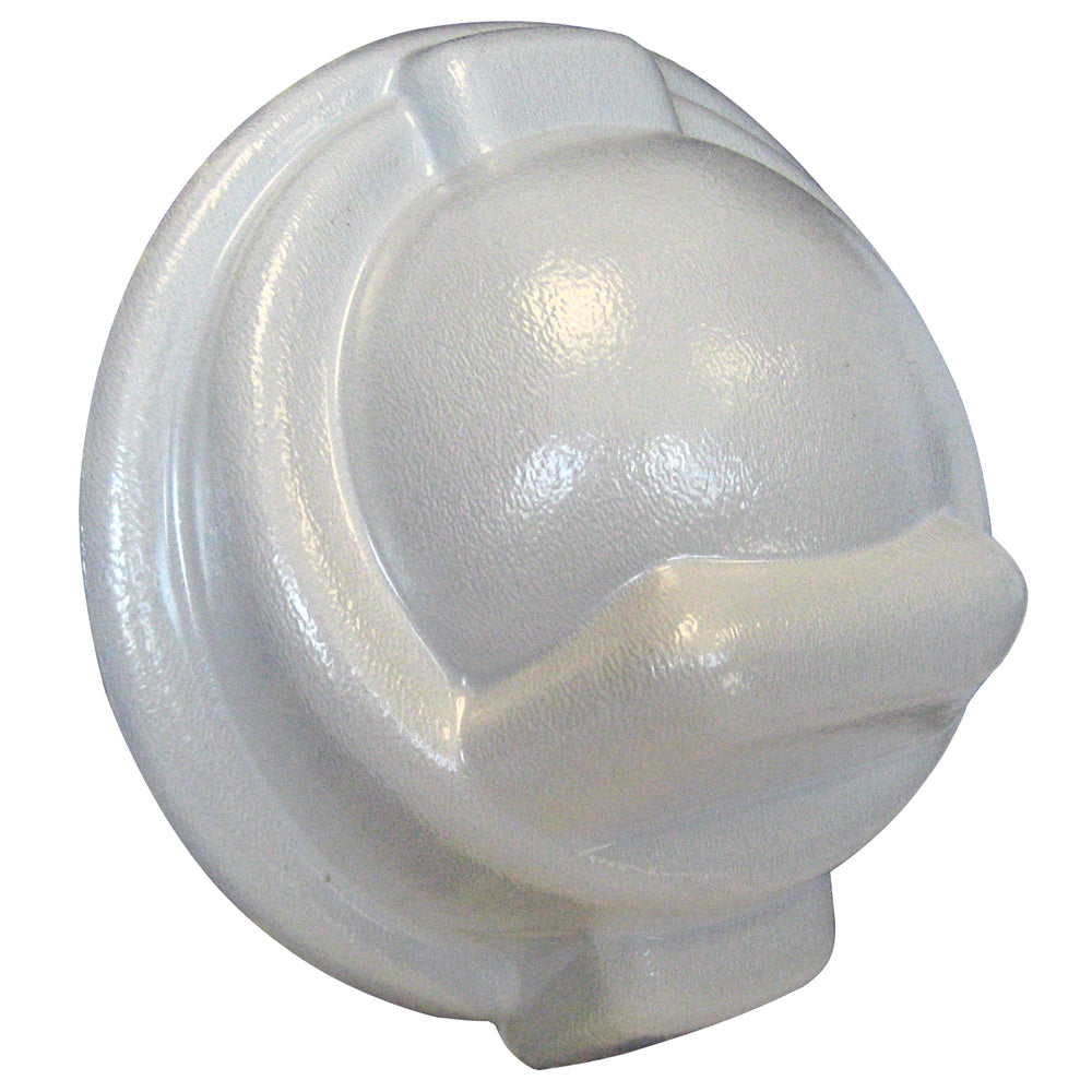White Ritchie BN-202 Navigator compass cover with clear branding, designed for outdoor navigation and durability.