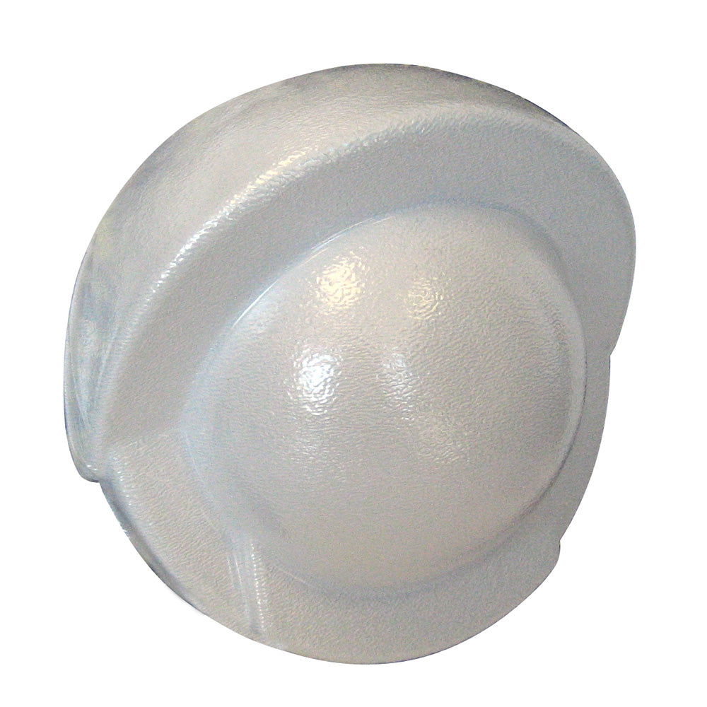 Ritchie N-203-C compass cover for Navigator SuperSport compass, white protective cover for marine navigation instruments.