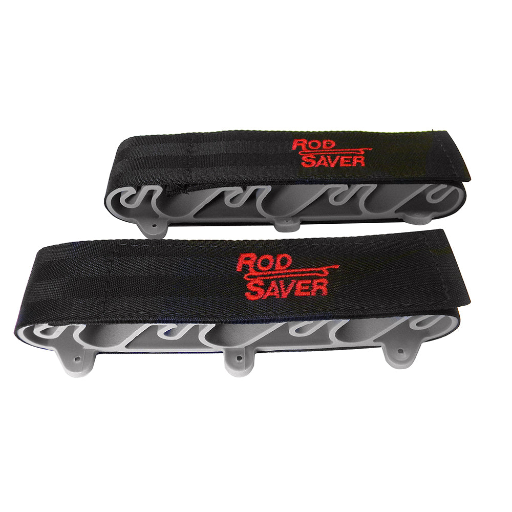 Rod Saver Side Mount 6 Rod & Reel Storage Holder, durable fishing rod holder for boat mounting.