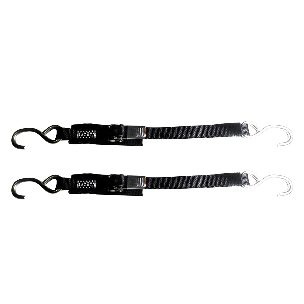 Attaches rapides pour tableau arrière en acier inoxydable Rod Saver - 1" x 6 - Paire