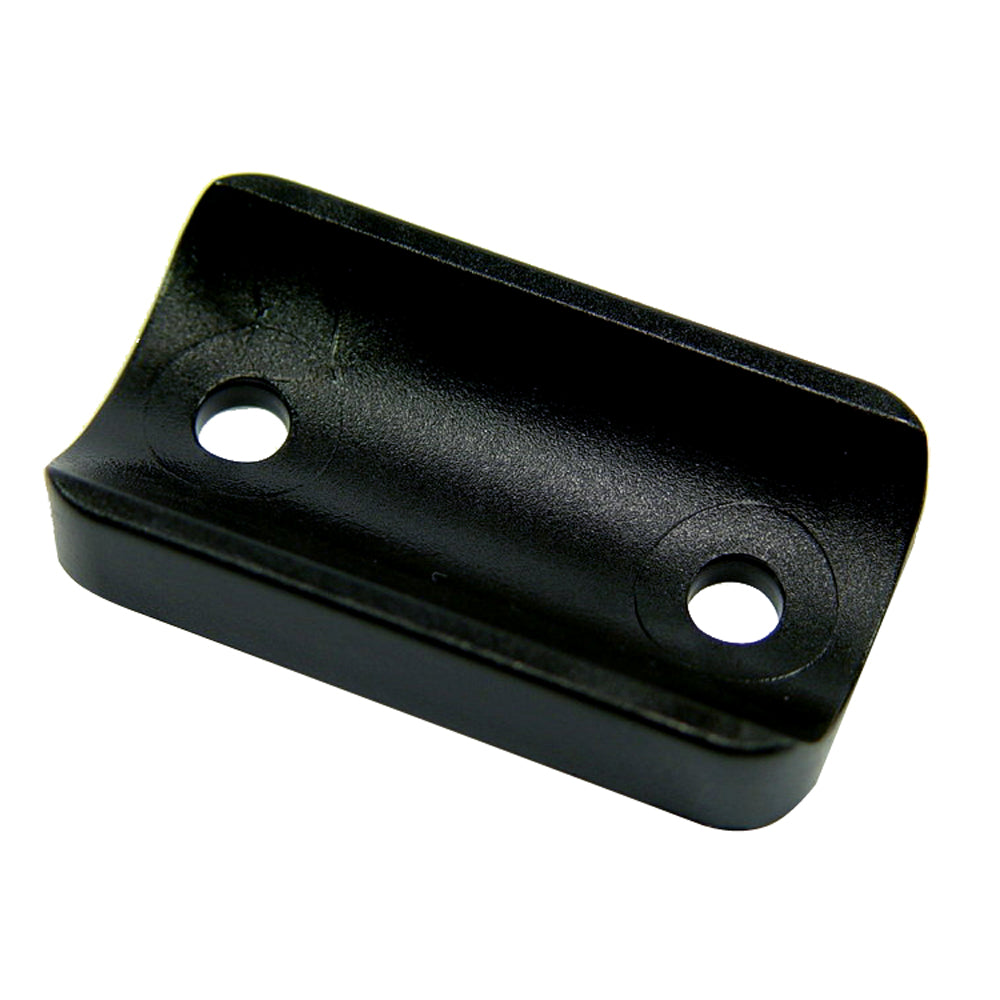 Ronstan Battlestick Round Tiller Adapter accessory for sailing boats, shown in black with mounting features
