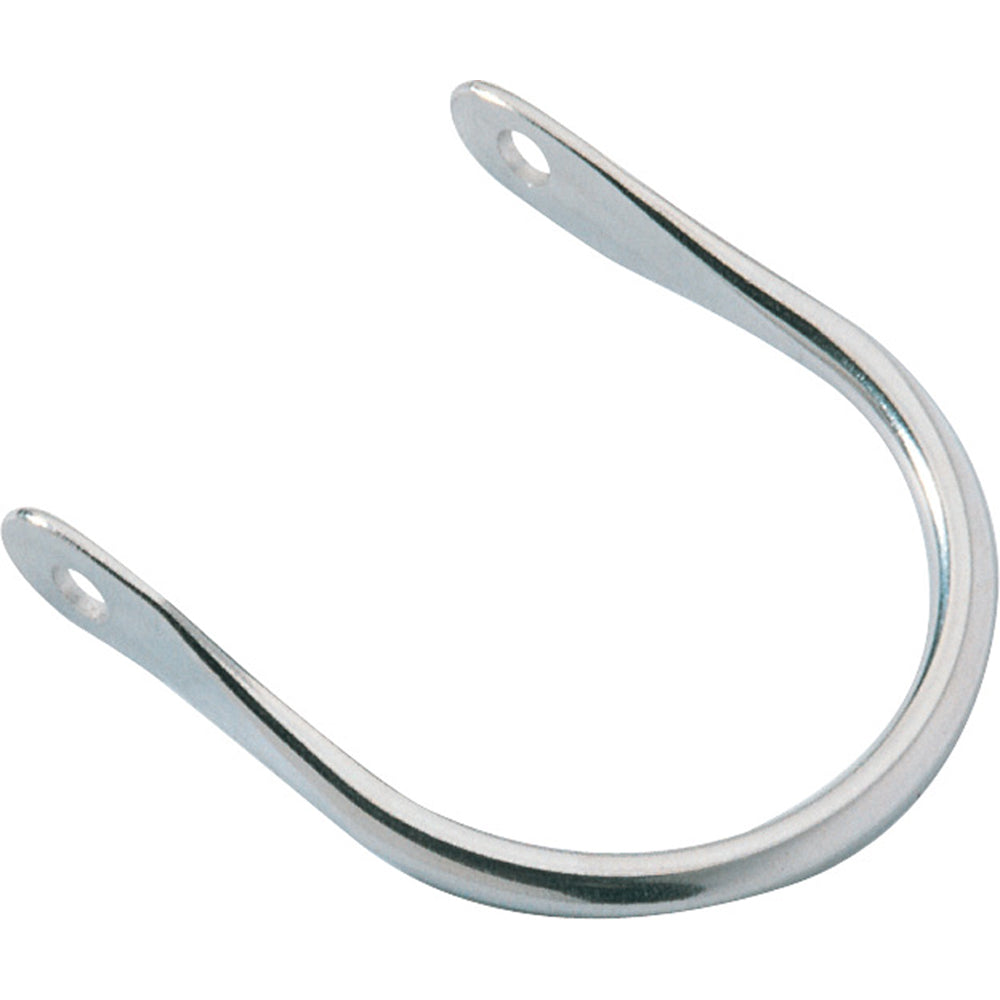Ronstan Boom Hanger with 80mm (3-1/8") internal width, marine hardware for sailboat rigging and boom attachment.