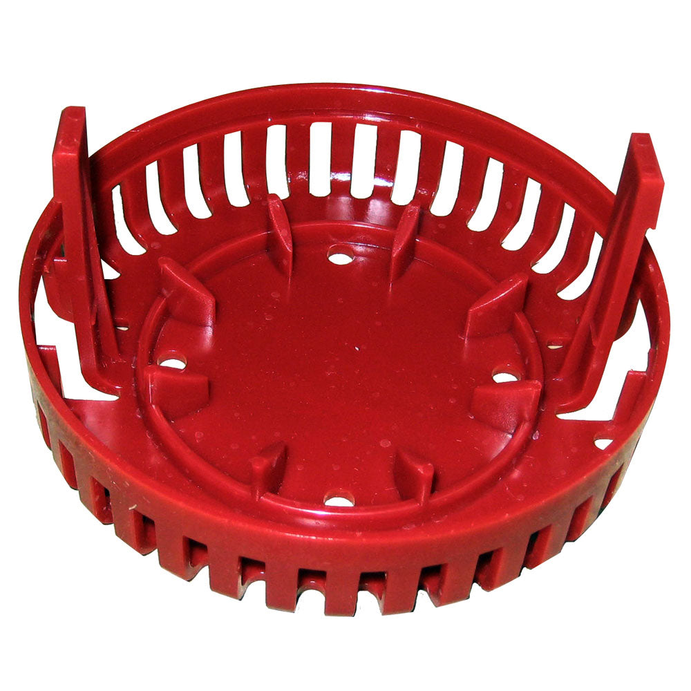 Rule replacement strainer base for round bilge pumps, suitable for 1500-2000 GPH Rule bilge pumps, durable and easy to install.