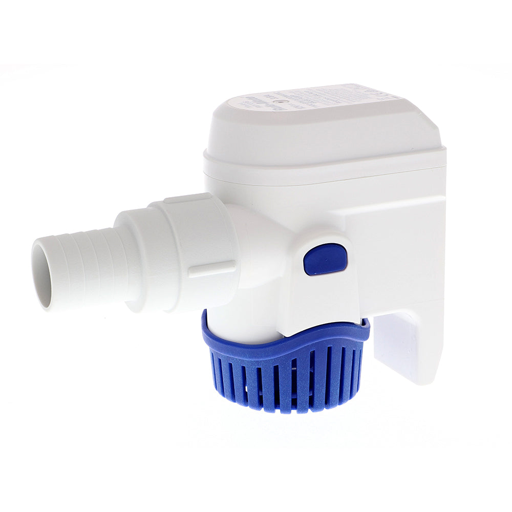 Rule Rule-Mate 1100 Fully Automated 24V Bilge Pump with compact design and durable housing for marine bilge water removal.