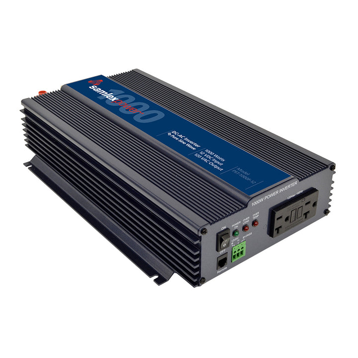 Onduleur sinusoïdal pur Samlex PST-1000F-12 1 000 W - Entrée 12 V, sortie 120 V CA