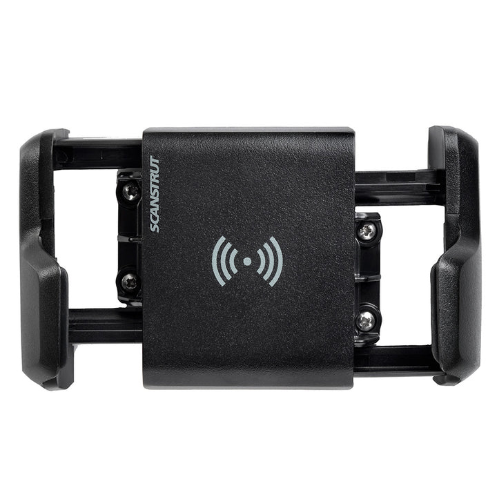 Scanstrut ROKK Wireless Nano 10W waterproof 12/24V charger, compact marine accessory with wireless charging feature.