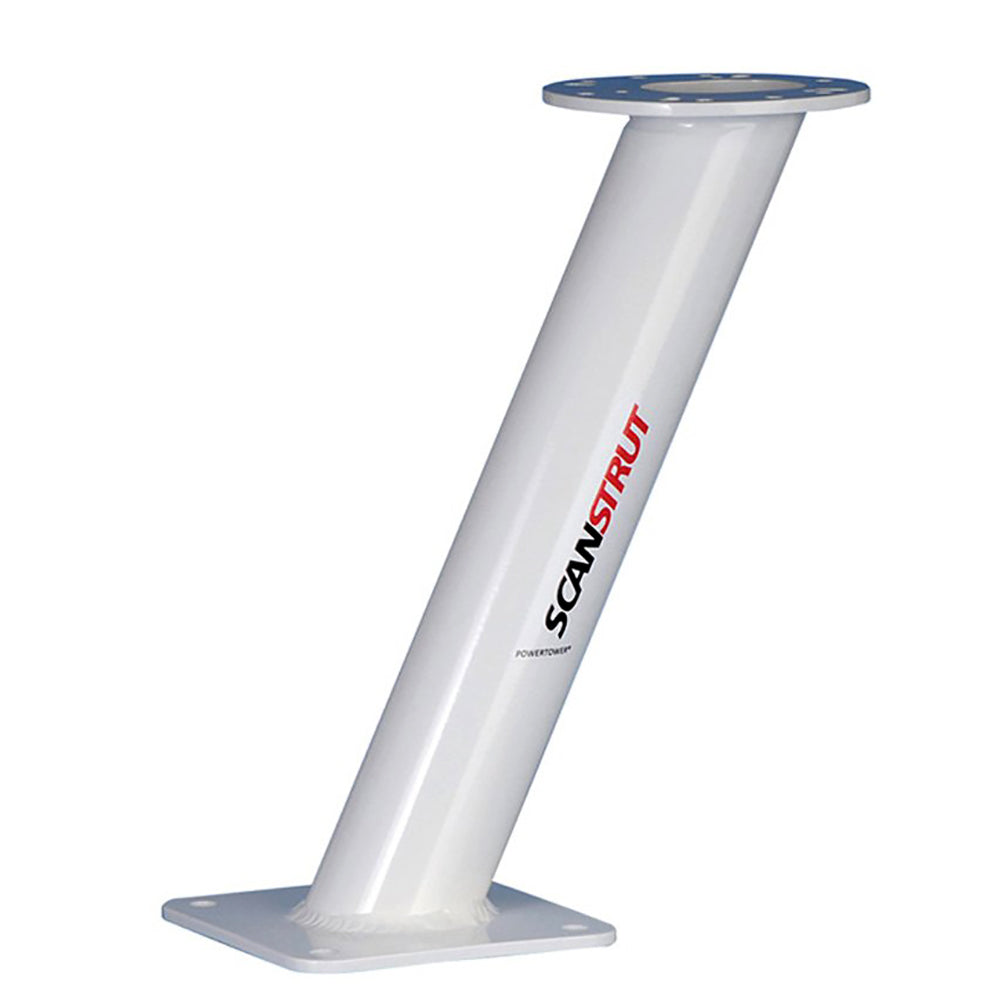 Scanstrut CAM-PT-300-02 Aluminum PowerTower radar and TV mount for cameras, 12-inch height, durable marine-grade aluminum.