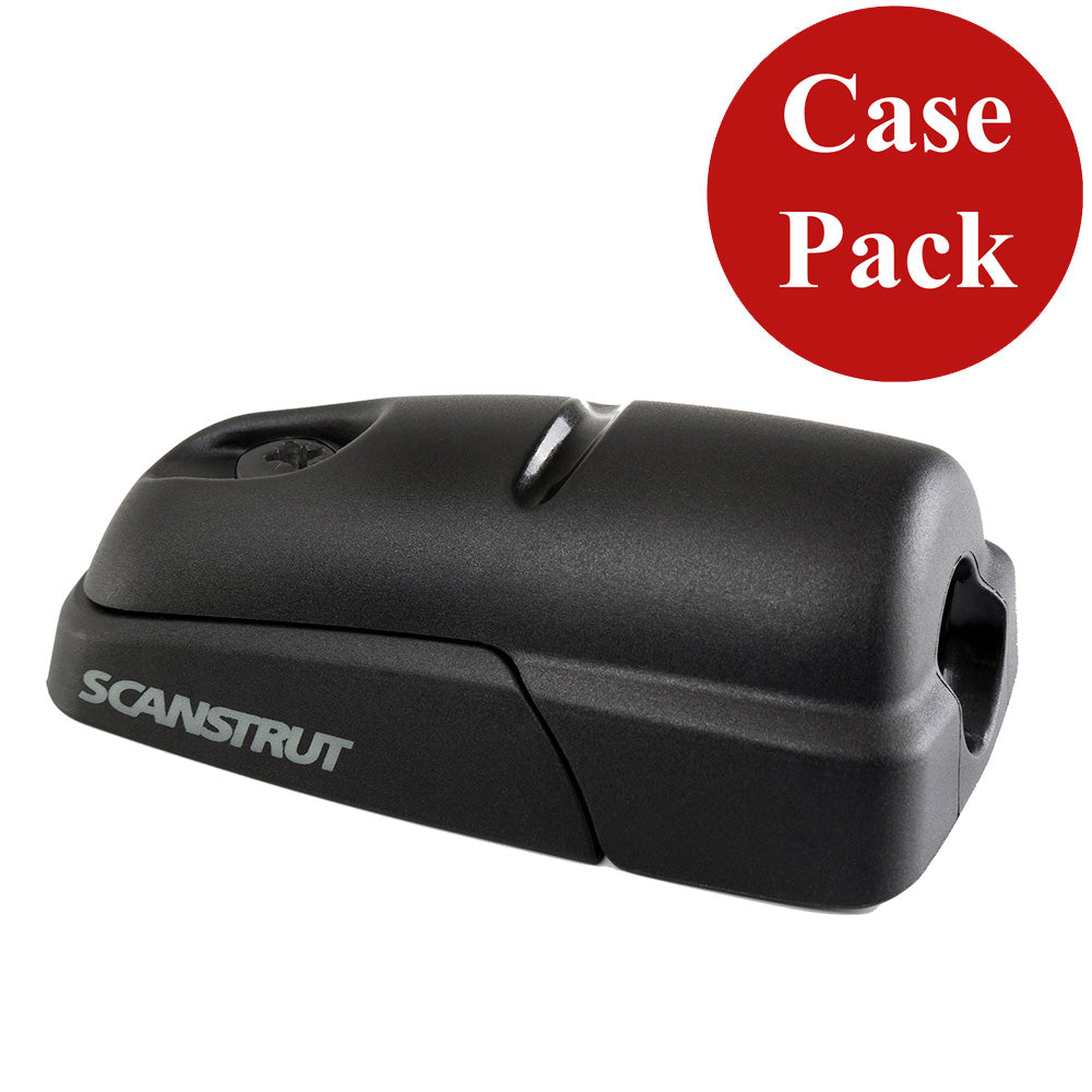 Set of five Scanstrut DS-H10-BLK horizontal cable seals in black for wire management and secure cable routing.