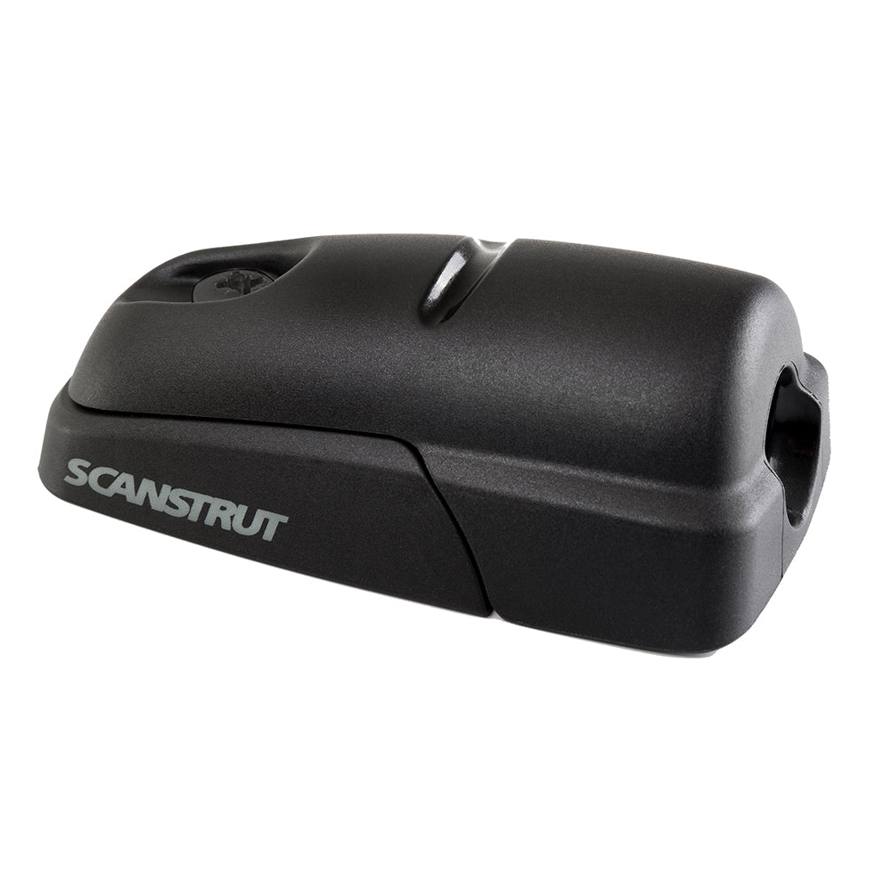 Scanstrut DS-H10-BLK horizontal cable seal in black for wire management, showing the durable rubber seal and cable entry point.