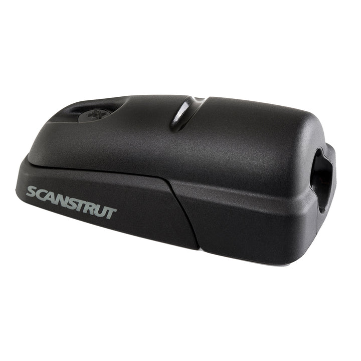 Scanstrut DS-H10-BLK horizontal cable seal in black for wire management, showing the durable rubber seal and cable entry point.