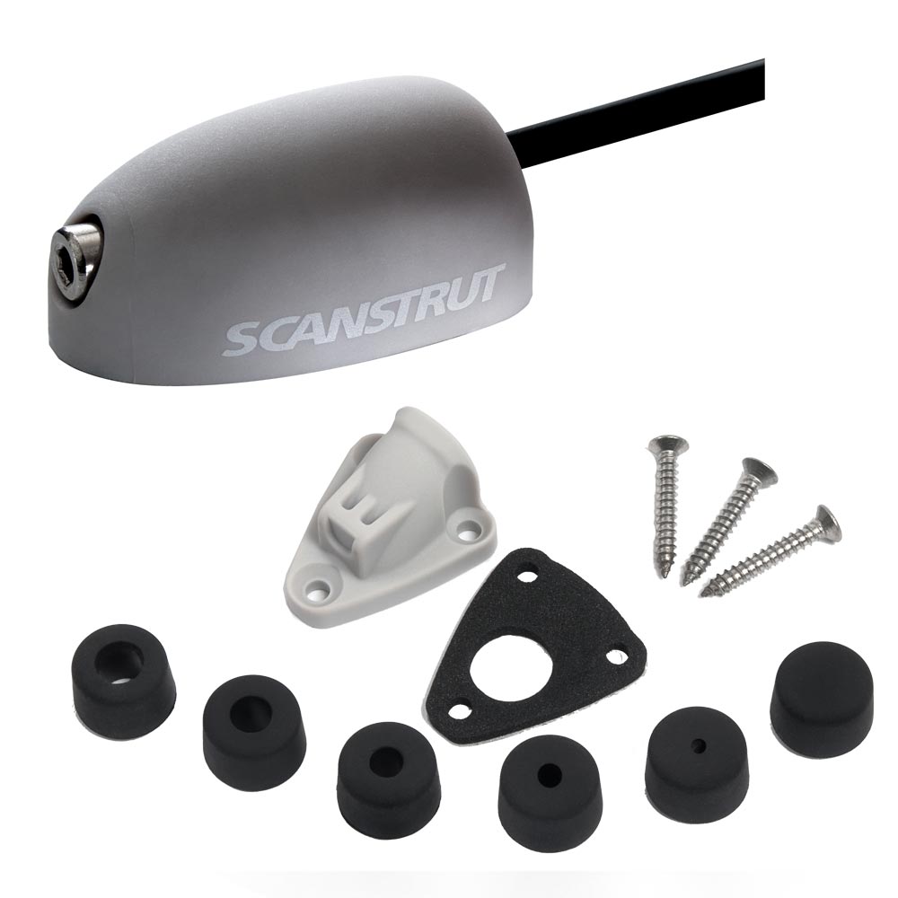 Scanstrut DS-H6-BLK horizontal cable seal in grey for wire management, showing the seal designed to protect and organize cables.