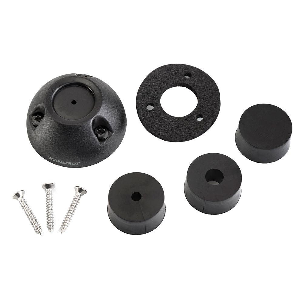 Scanstrut DS16-P-BLK Vertical Cable Seal, black wire management device with sealing edge for secure cable entry.