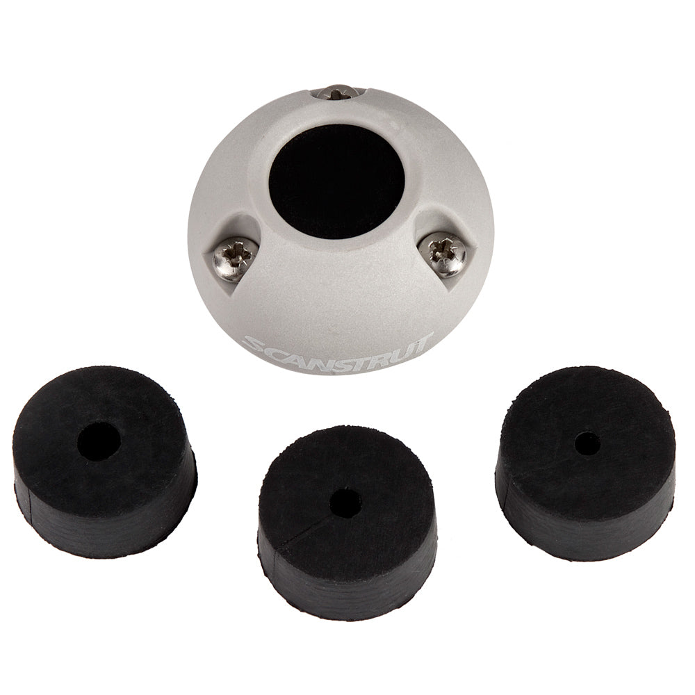 Scanstrut DS21A-P vertical cable seal for wire management, showing the durable rubber seal and cable entry port.