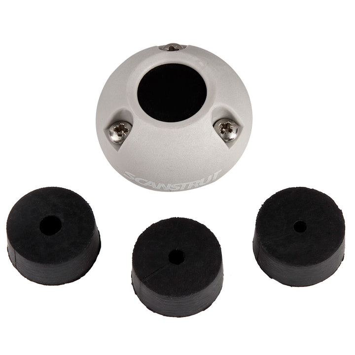 Scanstrut DS21B-P vertical cable seal for wire management, showing durable rubber seal with cable passing through.